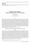 Research paper thumbnail of Heidegger ve İslam Düşüncesi: Kaygının Hristiyan Kökeni ve Tecrübe-Akıl Farkı (Heidegger and Islamic Thought: Christian Origin of Sorge and Experience-Reason Difference)