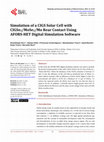 Simulation of a CIGS Solar Cell with CIGSe<sub>2</sub>/MoSe<sub>2</sub>/Mo Rear Contact Using AFORS-HET Digital Simulation Software Cover Page