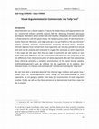 Research paper thumbnail of Visual Argumentation in Commercials: the Tulip Test1