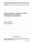 Research paper thumbnail of Peritaje realizado a la ´colección arqueológica´ donada por el señor Luca Dottavio al Arzobispado de Santo Domingo. / Expertise carried out on the “archaeological collection” donated by Mr. Luca Dottavio to the Archbishopric of Santo Domingo.