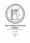 Research paper thumbnail of 2019. Assyrian palaces reconsidered: Practical arrangements at Til-Barsib, and the garden-gate and canal at Khorsabad