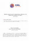 Research paper thumbnail of Quelles avancées pour les négociations collectives et la réforme des syndicats en Chine ?