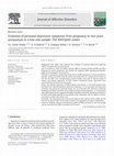 Evolution of perinatal depressive symptoms from pregnancy to two years postpartum in a low-risk sample: The MATQUID cohort Cover Page