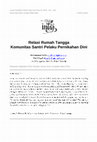 Research paper thumbnail of Pola Relasi Rumah Tangga Komunitas Santri Pelaku Pernikahan Dini