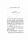 Research paper thumbnail of Wavelet vs. Spectral Analysis of an Economic Process