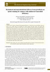 Research paper thumbnail of Dynamical and musculoskeletal effects of arm prosthesis on sprint running for runners with unilateral transradial deficiency