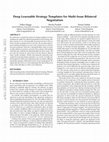 Deep Learnable Strategy Templates for Multi-Issue Bilateral Negotiation Cover Page