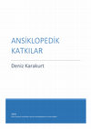 Ansiklopedik Katkılar Cover Page