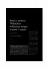 Poéticas andinas: Willanakuy willanakuy kasqan, Cuento es cuento Cover Page