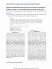 Research paper thumbnail of Design and Optimzation of Vehicle Dynamics Systems of Formula Society of Automotive Engineers (FSAE) Car