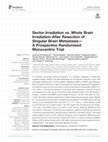 Sector Irradiation vs. Whole Brain Irradiation After Resection of Singular Brain Metastasis—A Prospective Randomized Monocentric Trial Cover Page