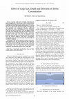 Research paper thumbnail of Effect of Cusp Size, Depth and Direction on Stress Concentration