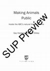 Making Animals Public: Inside the ABC's natural history archive Cover Page