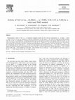 Activity of SrO in La1−xSrxMnO3−y (x=0.065, 0.10, 0.15 or 0.20) by a solid state EMF method Cover Page