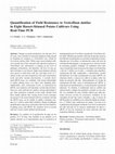 Quantification of Field Resistance to Verticillium dahliae in Eight Russet-Skinned Potato Cultivars Using Real-Time PCR Cover Page