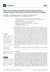 Research paper thumbnail of Linear and Nonlinear Quantitative EEG Analysis during Neutral Hypnosis following an Opened/Closed Eye Paradigm