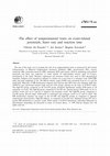 Research paper thumbnail of The effect of temperamental traits on event-related potentials, heart rate and reaction time