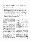 Research paper thumbnail of The effect of clonidine on the cessation of cigarette smoking