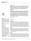 Research paper thumbnail of Malaria and dengue in Hodeidah city, Yemen: High proportion of febrile outpatients with dengue or malaria, but low proportion co-infected