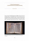 Codex Hardenbergianus - A Prachthandschrift from Medieval Norway (2024, Old Norse Law Books from a Material Perspective, Nota Bene 18, 112-158) Cover Page