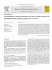 Surface dilatational rheology measurements for oil/water systems with viscous oils Cover Page