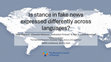 Research paper thumbnail of Is stance in fake news expressed differently across languages (INPRA 2024, May–June 2024, Pisa, Italy)