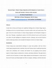 Research Paper: Climate Change Adaptation and Development in Coastal Cities in Kenya and Tanzania: A Review of the Literature Cover Page