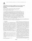 Research paper thumbnail of Annual balance and seasonal variability of sea-air CO2fluxes in the Patagonia Sea: Their relationship with fronts and chlorophyll distribution