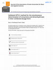 Research paper thumbnail of A Validated HPTLC Method for Simultaneous Determination of Losartan and Perindopril in Tablets