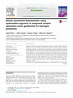 Kinetic parameters determination using optimization approach in integrated catalytic adsorption steam gasification for hydrogen production Cover Page