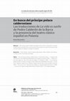 Research paper thumbnail of En busca del príncipe polaco calderoniano Las traducciones de La vida es sueño de Pedro Calderón de la Barca y la presencia del teatro clásico español en Polonia