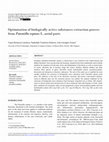 Research paper thumbnail of Optimization of biologically active substances extraction process from Potentilla reptans L. aerial parts