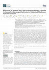 Research paper thumbnail of Bioactivity of Biomass and Crude Exopolysaccharides Obtained by Controlled Submerged Cultivation of Medicinal Mushroom Trametes versicolor