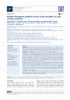 Research paper thumbnail of Weather fluctuations: predictive factors in the prevalence of acute coronary syndrome