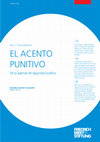 Research paper thumbnail of El acento punitivo de la Agenda de Seguridad Pública.