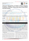 Advanced Management of Electric Vehicle Charging Conditions Utilizing a Photovoltaic-Based Multi-Mode Converter System Cover Page