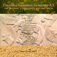 Toronto Summer Seminar XX Cover Page