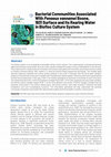 Research paper thumbnail of Bacterial Communities Associated With Penaeus vannamei Boone, 1931 Surface and Its Rearing Water in Biofloc Culture System