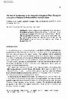 Research paper thumbnail of The Role of Mesoporosity in the Transport of Displaced Water during the Adsorption of Benzene by Prehumidified Charcoal Filters