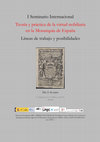 Taller Proyecto Dexvir.Teoría y práctica de la virtud nobiliaria en la Monarquía de España (Seminario Interno) Cover Page