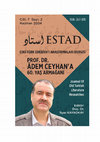 Research paper thumbnail of PROF. DR. ÂDEM CEYHAN'A 60. YAŞ ARMAĞANI (ESKİ TÜRK EDEBİYATI ARAŞTIRMALARI DERGİSİ CİLT: 7, SAYI: 2, HAZİRAN 2024) TAM SAYI