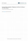 Corrosion Rate Investigation of Magnesium and Some of its Alloys in 0.9% NaCl Solution Cover Page