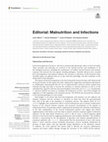 Research paper thumbnail of Editorial: Malnutrition and Infections