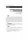 Research paper thumbnail of Uluslararasi Fi̇nans Kri̇zi̇ Ve Si̇yasi̇ Sonuçlari