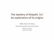 The mystery of Atayalic /x/: An exploration of its origins Cover Page