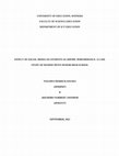 Research paper thumbnail of EFFECT OF SOCIAL MEDIA ON STUDENTS ACADEMIC PERFORMANCE: A CASE STUDY OF DZODZE-PENYI SENIOR HIGH SCHOOL