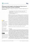 Research paper thumbnail of Assessment of the Fragility of the Municipal Waste Sector in Serbia Using System Dynamics Modelling