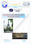 Master Physico -Chimie et Analyses des Matériaux ARCHITECTURE METALLIQUE EN GENIE CIVILE Cover Page