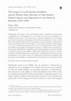 The League of Lords between Feudalism and the Modern State: Diversity of State Models, Political Agency, and Opposition in Late Medieval Bohemia (1394-1405 Cover Page