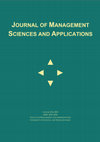 Journal of Management Science and Application Cover Page